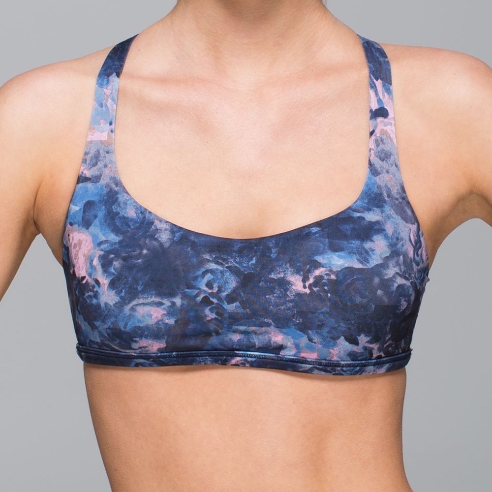 Size 2 Moody Mirage Lululemon Free To Be Wild Bra